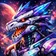 Vibrant cartoon avatar of a friendly, colorful fantasy creature with large eyes, suitable for a profile picture